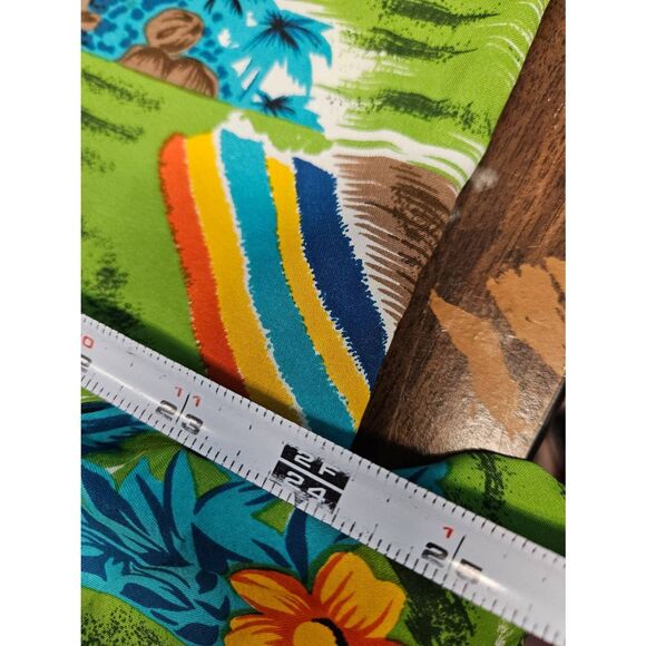 Vancort Vintage 70's Hawaiian Shirt Short Sleeve Mens Size Large - Picture 8 of 9